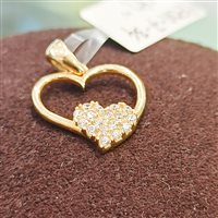 Pendente Vidali Gioielli Donna in Oro giallo Zircone PEOR-7-34 - PEOR-7-34